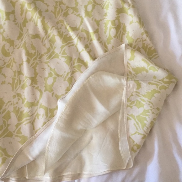 Ann Taylor 4P Silk A line skirt - Picture 4 of 9